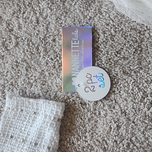 NWT Ivory Toddler 2 Piece Party Dress - Picture 7 of 7